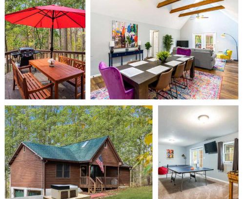 Kabletown Casa | Hot Tub, Deck&Grill, Game Room, WiFi at Cute Cabin