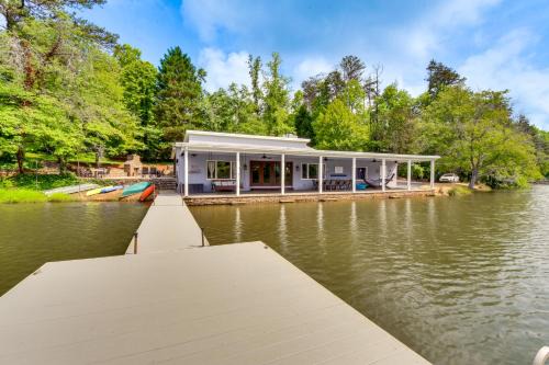 Six Mile Casa | Hot Tub, Dock, Lakefront Luxe Six Mile Retreat
