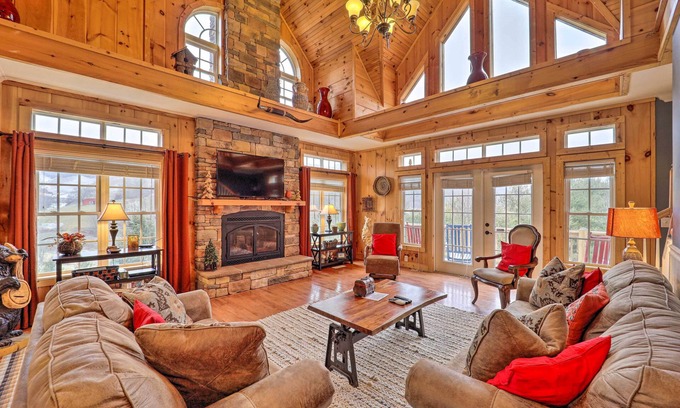Vilas Cabina | Hot Tub & Game Room: 'A Mountain Dream' in Vilas