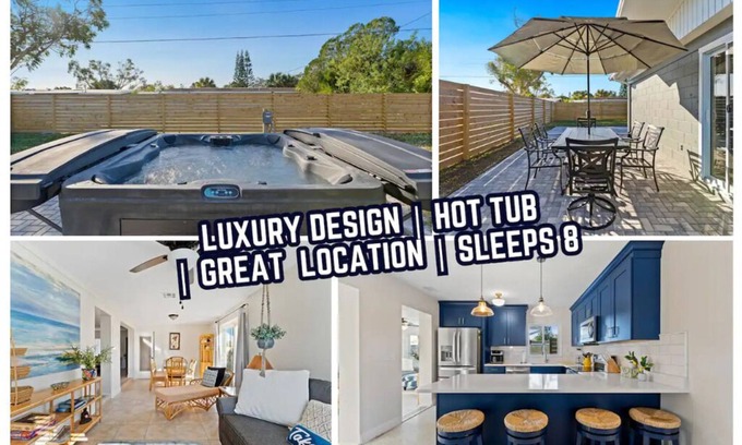 Tropic Casa | Hot Tub / Luxury Design / Beach / Melbourne
