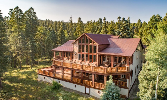 Angel Fire Casa | Hot Tub | Luxury | Views | Woodland Castle