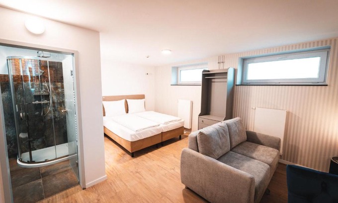 Wittenberge Apartamento | Hotel Elbe-Herz-Appartement