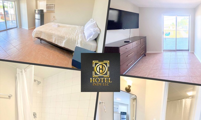 Lawrence Apartamento | Hotel Indy Balcony Room