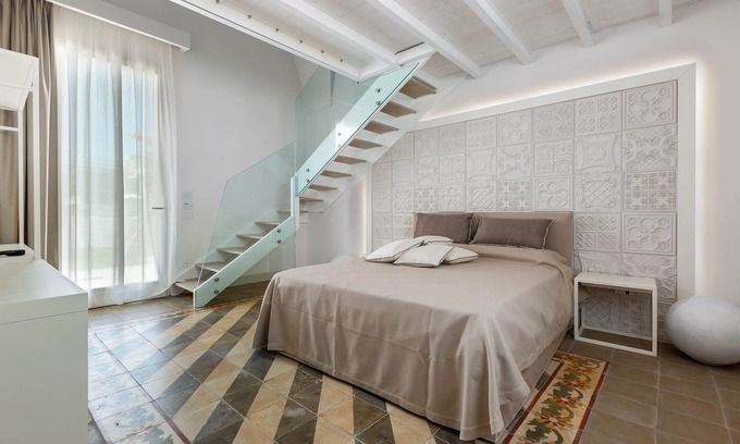 Torre Pali Hotel | Hotel Perla Saracena - Suite Familiare Deluxe