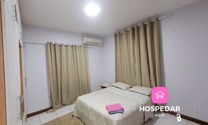 Flores Casa | Hotel Residencial Manaus Flores -quarto 6 - Banheiro Suíte