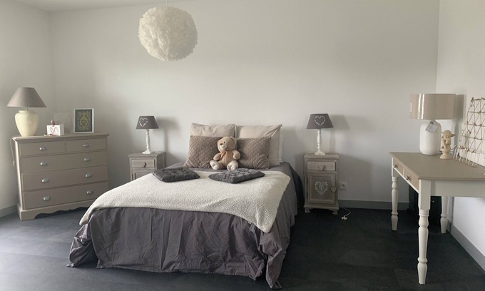 Touques Casa | HOUSE 10 PERSONS 2 JACCUZZI 4 BEDROOMS 4 BATHROOMS SAUNA, DEAUVILLE