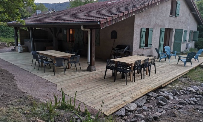 Ban-sur-Meurthe-Clefcy Casa | House 14 pers SPA JACUZZI SAUNA close to resorts