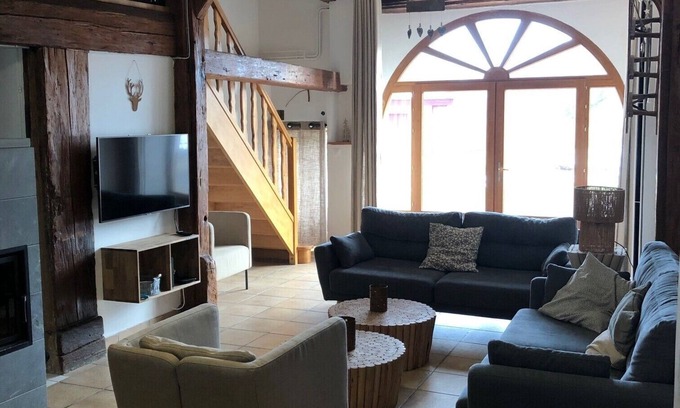 Corcieux Casa | House 15 people with Jacuzzi, Large Terrace near Gérardmer