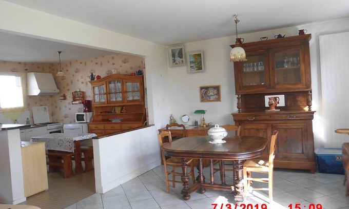Villebarou Casa | Casa 3 km BLOIS Centro - cerca de los castillos del Loira