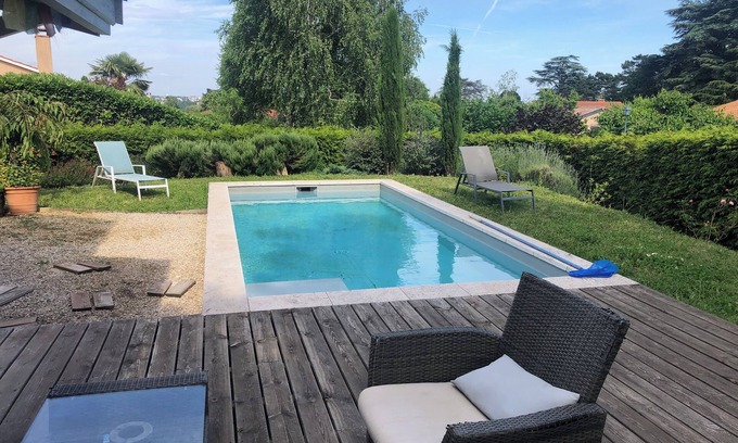 Saint-Cyr-au-Mont-d'Or Casa | House 4 bedrooms 3 bathrooms swimming pool and tennis 5 min from Lyon