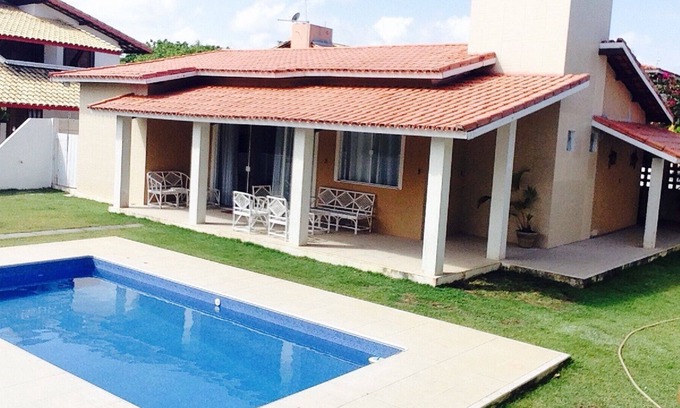 Jenipabu Casa | Casa 4 suites Guarajuba. 100m de la playa. Condominio Paraíso.