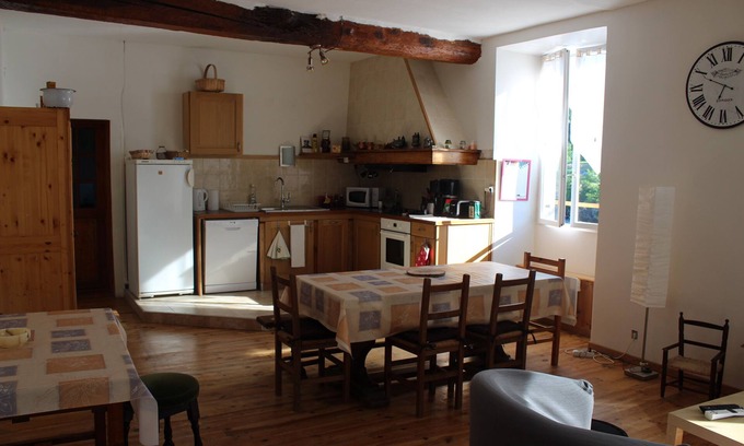 Saint-Lizier Casa | Casa 6 personas, grandes volúmenes y gran jardín