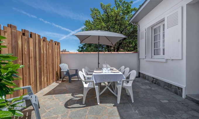 Pornic Chalet De Esquí | Casa a 350m del centro de Pornic para 6