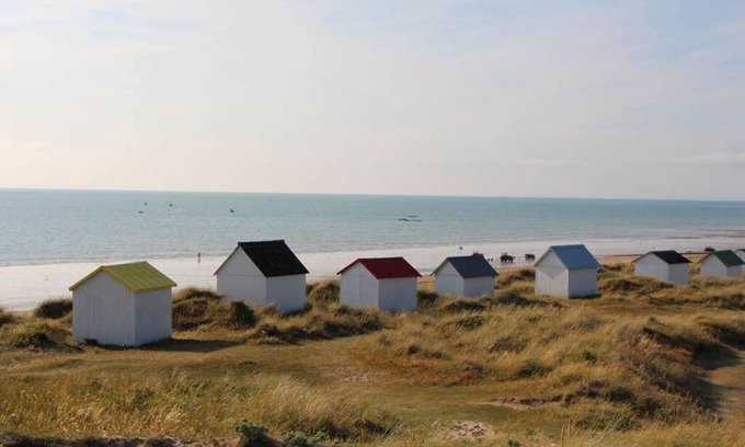 Blainville-sur-Mer Casa | Casa de vacaciones frente al mar para 4 a 8 personas en Blainville-sur-mer