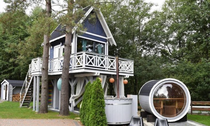 gmina Stezyca Casa | Casa en Lago Stare Czaple con Sauna