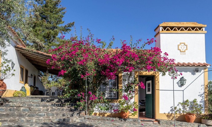 Montargil Cabaña | Casa Campo con vista sobre el Embalse, con Piscina, césped, Barbacoa, porche