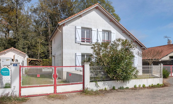 Saint-Brevin-les-Pins Chalet De Esquí | Casa para 11 personas. junto al mar y cerca de la ciudad