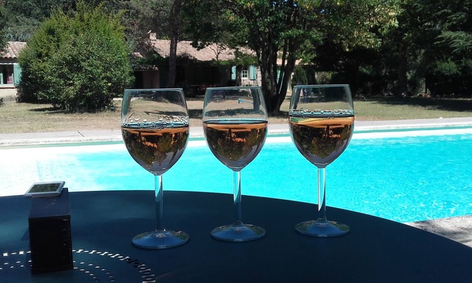 Saint-Martin-de-Castillon Casa | Casa 10 personas - Luberon - piscina - jardín grande