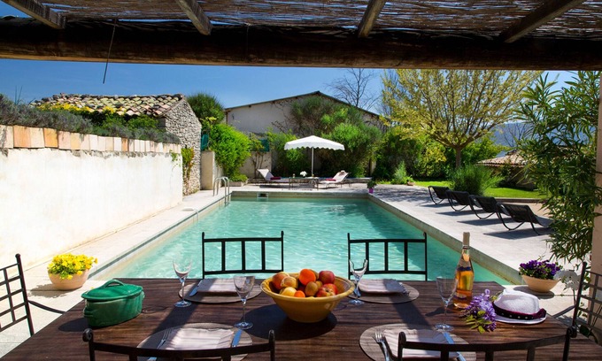 Saint-Martin-de-Castillon Casa | HOUSE WITH AN IMPREGNABLE VIEW ON LUBERON