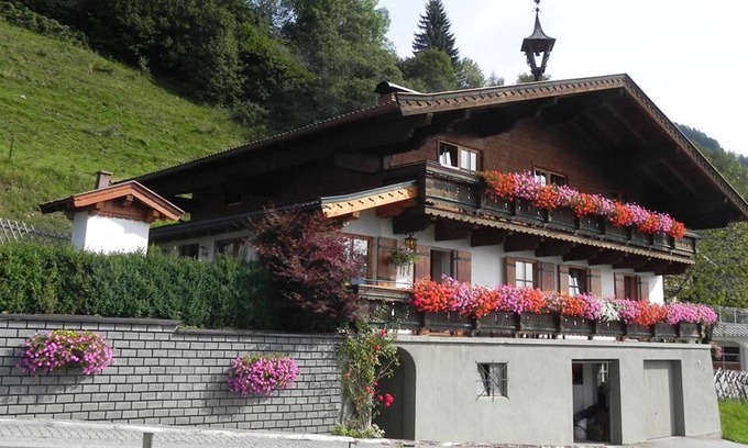 Uttendorf Cabina | Casa Fuchsmoosbauer - Casa de vacaciones / 4 o más Schlafr./ Usted, baño, aseo