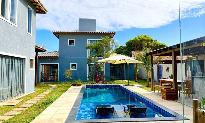 Praia Rasa Casa | House in búzios, 6 suites, sea front, well located and super new