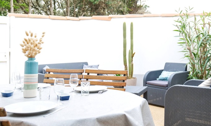 Bourgenay Chalet De Esquí | Casa en residencia cerca del océano Les Sables - 4 pers