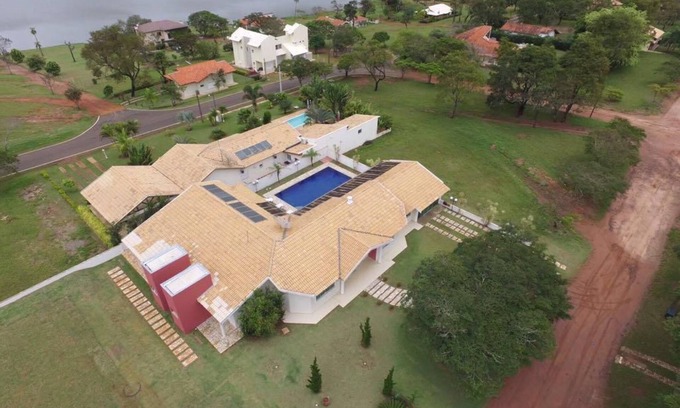 Paranapanema Cabaña | Casa en la Represa (200m de la frontera), piscina, 4 suites de confort en la naturaleza