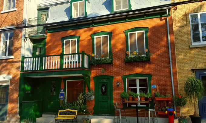 Cap-Blanc Casa | House - Maison La Fille du Capitaine in historic Old Quebec