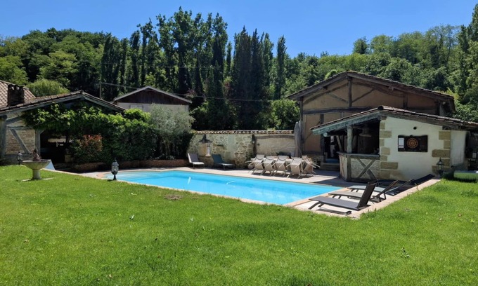 Meilhan-sur-Garonne Casa | House near the canal
