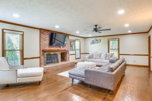 Spring Lake Casa | House on 20 Acres with On-Site Pond in Spring Lake!
