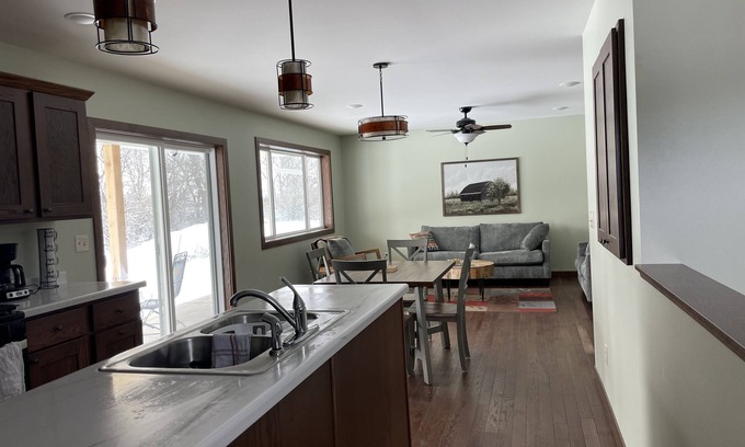 Hamlin County Casa | House on back lot Lake Poinsett New Construction
