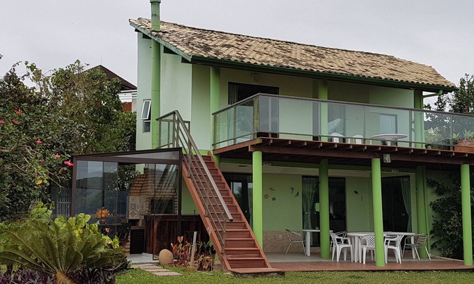 Santinho Casa | House on the beach (right on the sand) Santinho