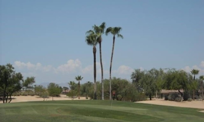 Sun City Grand-desert Horizon Casa | Campo de golf 12th Tee en Sun City Grand, Surprise, Arizona