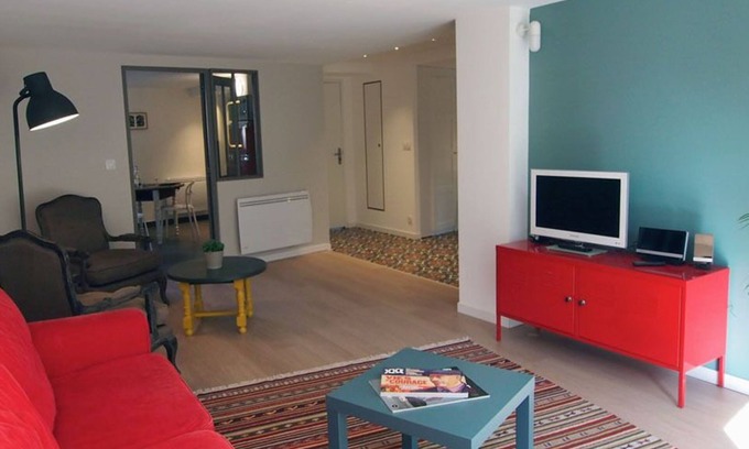 Minimes - Barriere de Paris Apartamento | Negreneys Apartamento Street - 64m2, acceso al jardín, Minimes - Canal du Midi.