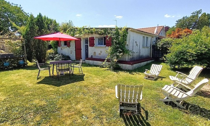 Liez Cabaña | HOUSE STUDIO 50M ² + PISCINA Y SPA - TRANQUILO Y DESCANSO - MARAIS POITEVIN VENDEE