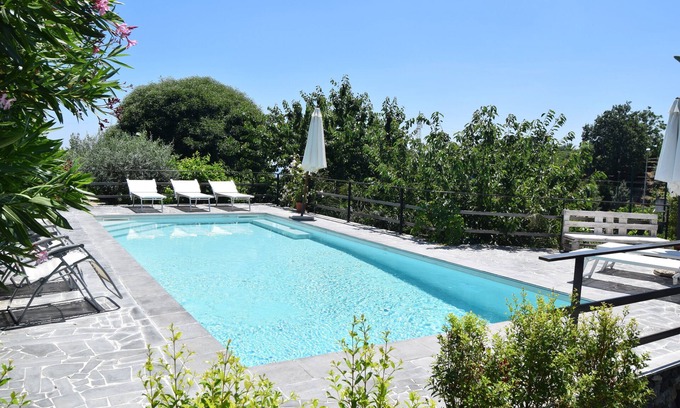Santa Venerina Cabaña | Casa "IL PALMENTO", renovada en el campo, entre ETNA Taormina y el mar