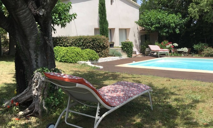 Montferrier-sur-Lez Otro | Mas con hermoso jardín y piscina privada protegida por cerca de Montpellier