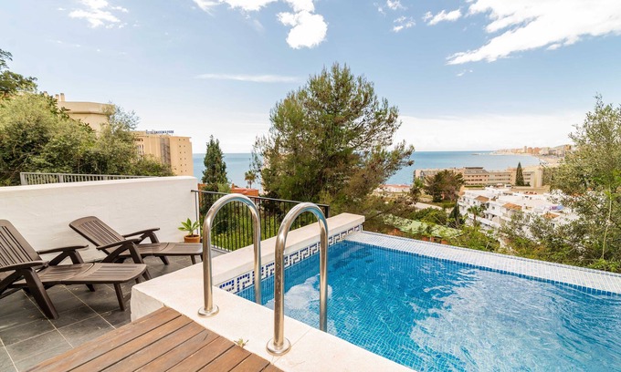 Costa del Sol Casa | Casa con fantásticas vistas al mar,