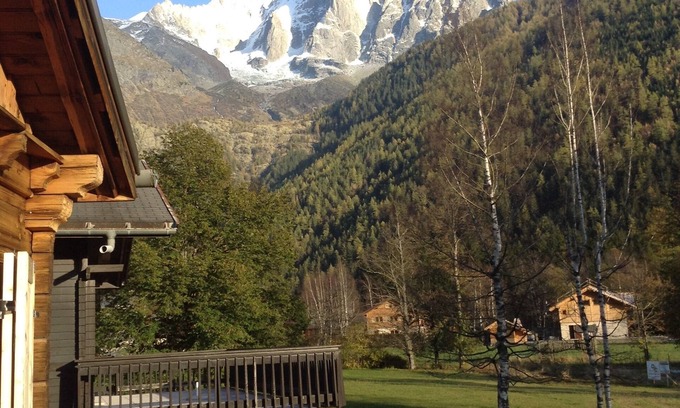 Les Praz-de-Chamonix Chalet De Esquí | Casa de montaña (madera / piedra) - Chamonix