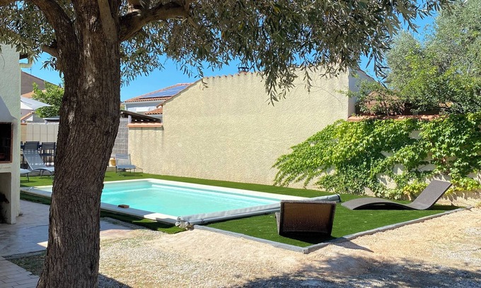 Salses-le-Chateau Casa | House with garden