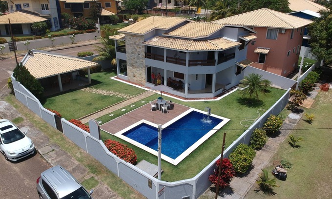 Barra do Jacuipe Casa | House with pool 2 minutes from the beach 5 km from Guarajuba