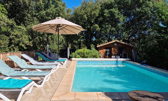 Argilliers Casa | House with pool and spa, ideal for families and couples