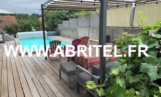 Bayonne Casa | House with Pool Bayonne Beyris district (limit Anglet)
