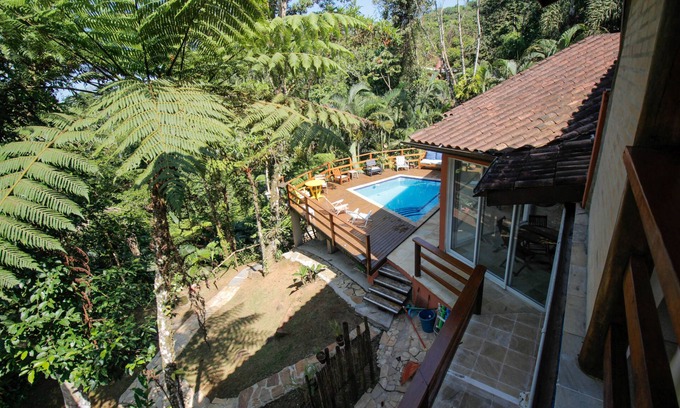 Felix Casa | House with pool on Félix Ubatuba beach