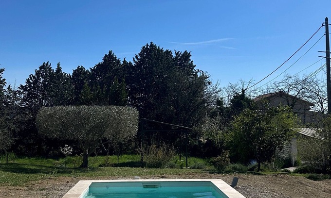 Saint-Privat-des-Vieux Casa | House with private pool on large plot