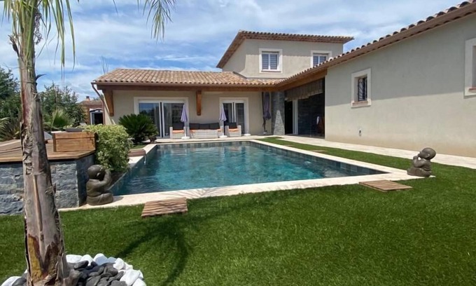 Puget-sur-Argens Villa | villa cerca del centro a 6 km de las playas