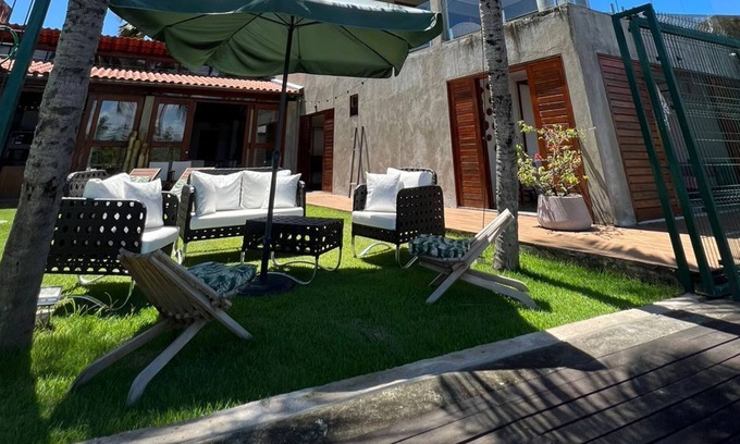 Massagueira Casa | House with Pool in front of Lagoa, in Massagueira