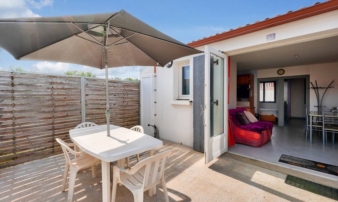 Les Conches Chalet De Esquí | Casa con terraza para 5 - Tranquilidad y playa