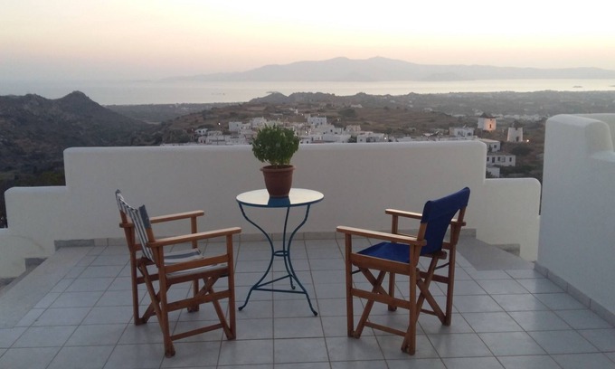 Vivlos Casa | Casa con vista a las Cícladas