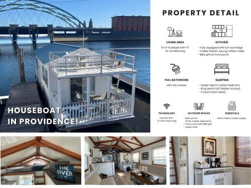 Fox Point Alquiler De Eote | Houseboat in Providence!